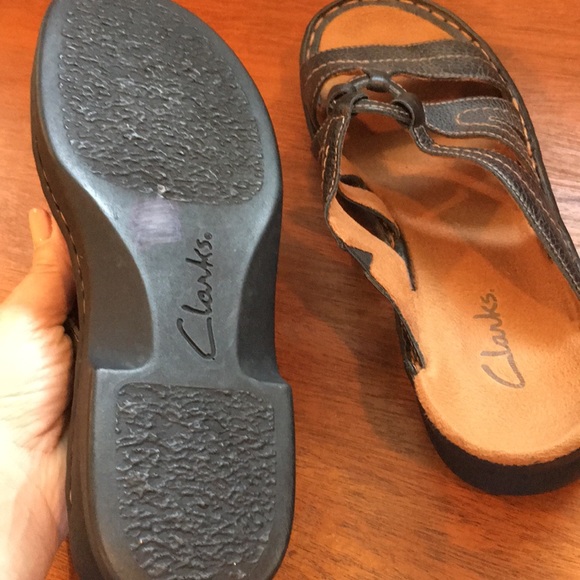 Clarks Leather Sandals - Picture 6 of 6